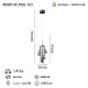 ARIONA Q300 B.TEKLI ESK.LEDLI AVIZE 1X15W 3000K