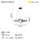 OLVIDO D600 CAP ALTIN LEDLI AVIZE 1X45W 3000K