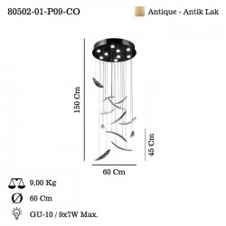 ROVENA 9 LU 60 LIK SARKIT 9XGU10
