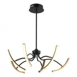 ODELA 6 LI SIYAH-ESKITME SARKIT LEDLI 30W 3000K