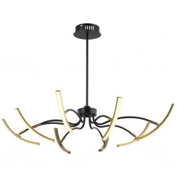 ODELA 8 LI SIYAH-ESKITME SARKIT LEDLI 40W 3000K