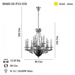 FLORETTA 12 LI ALTIN AVIZE 12XE14
