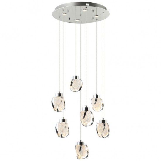 MOSSEN 7 LI LEDLI KROM SARKIT 49W+12W 3000K