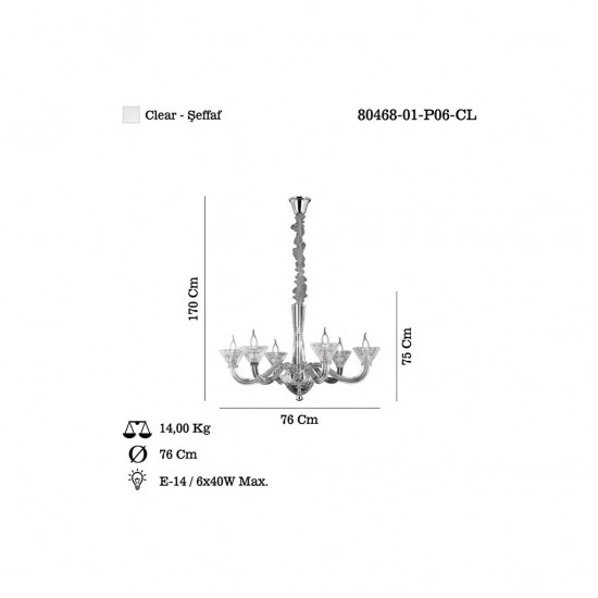 EMPIRA 6 LI AVIZE 6XE14