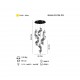 MIRANDOLA LEDLİ 6 LI SARKIT 96W 3000K
