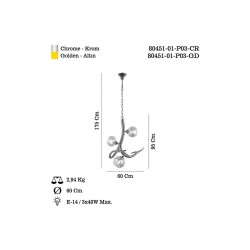 GROSSETO 3 LU ESKITME AVIZE 3 X E14