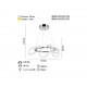 PARADAS 60 LIK LEDLİ ALTIN YUV.AVİZE 78W 3000K