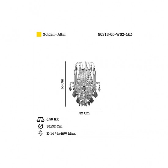 COPERTINO 2 LI C.KOLLU APLIK 4*E14