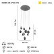 OTINA 10 LU LEDLI SARKIT 10*7W+6*5W