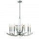 MONTESSO 8 Lİ KROM AVİZE 8XE14