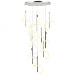 PARADAS 10 LU LEDLİ KROM SARKIT 338W 3000K