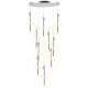 PARADAS 10 LU LEDLİ KROM SARKIT 338W 3000K