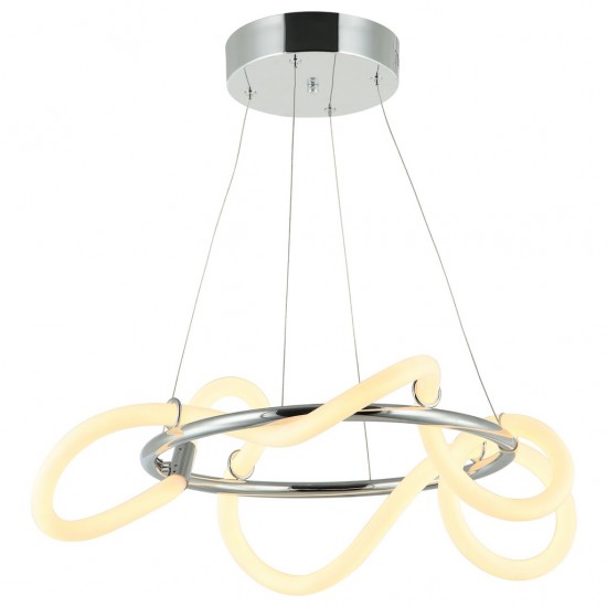 PARADAS 60 LIK LEDLİ KROM YUV.AVİZE 78W 3000K