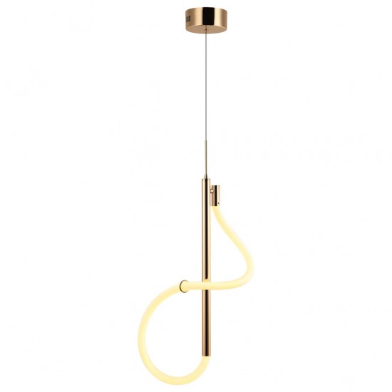 PARADAS TEKLİ LEDLİ ALTIN SARKIT 32W 3000K
