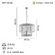 ESTEPONA Q60+Q40 ANTIK LAK AVİZE 24XE14
