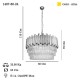 NARBONNE Q65 ALTIN AVİZE 24XE14