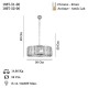 ORVIN Q50 ANTIK LAK AVİZE 6XE14