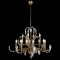 ARTEMI 8+4 LÜ ANTIK LAK AVİZE 12XE14